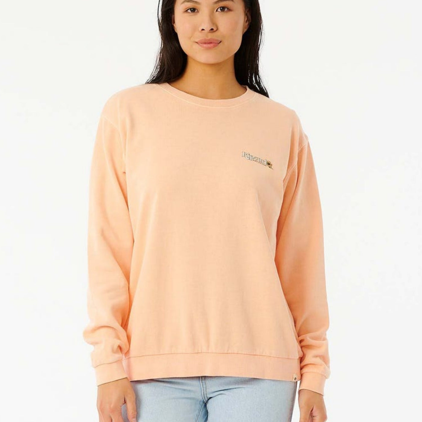 Rip Curl Golden Hour Relaxed Crew - Peach