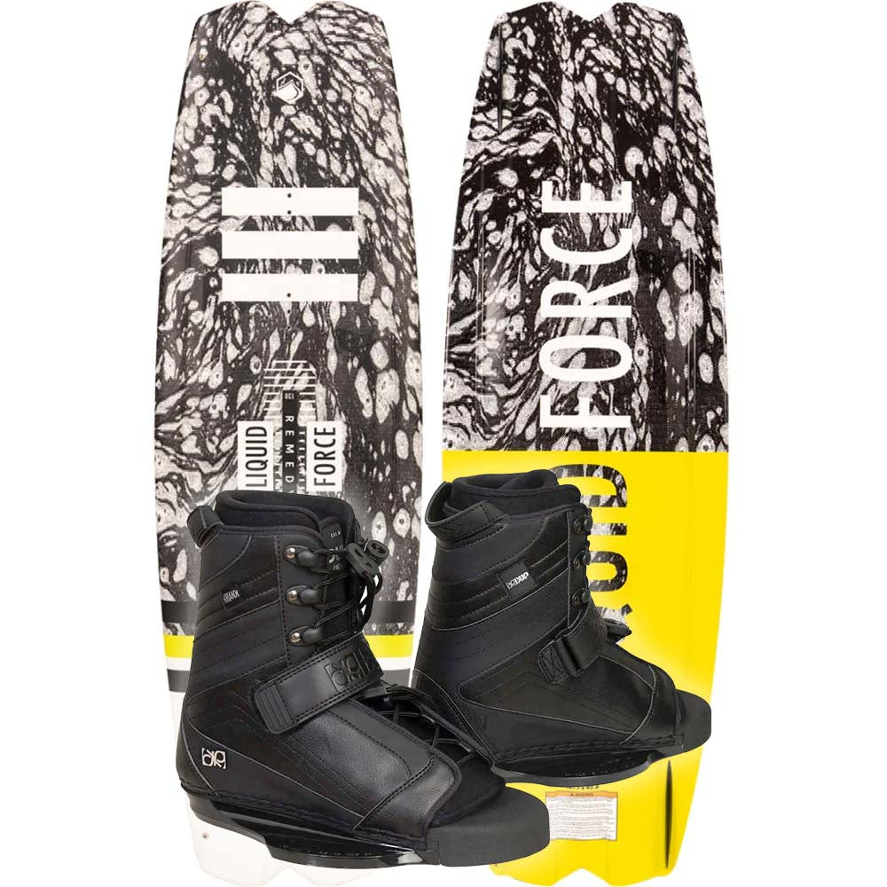 Liquid Force Remedy Wakeboard 138cm w/ Index Boots 2022