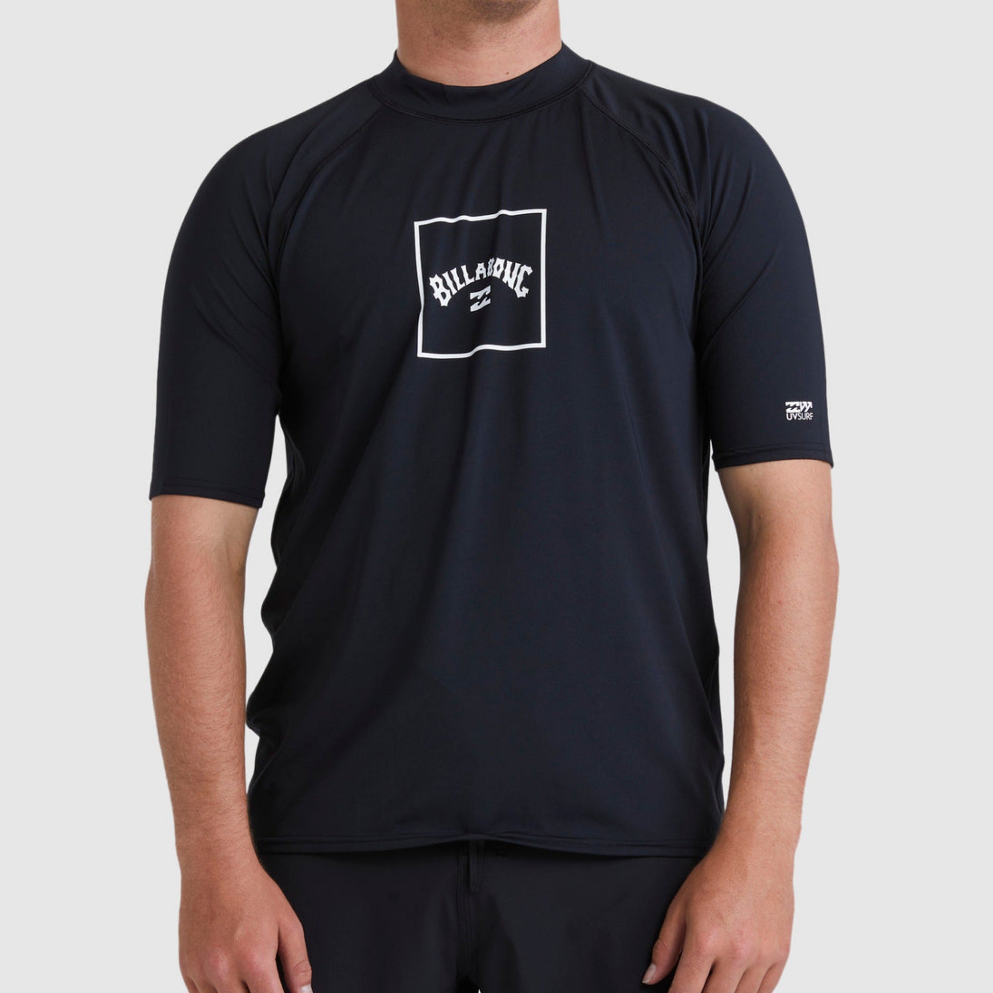 Billabong Boxed Arch Rash Vest Black Rapid Surf & Ski