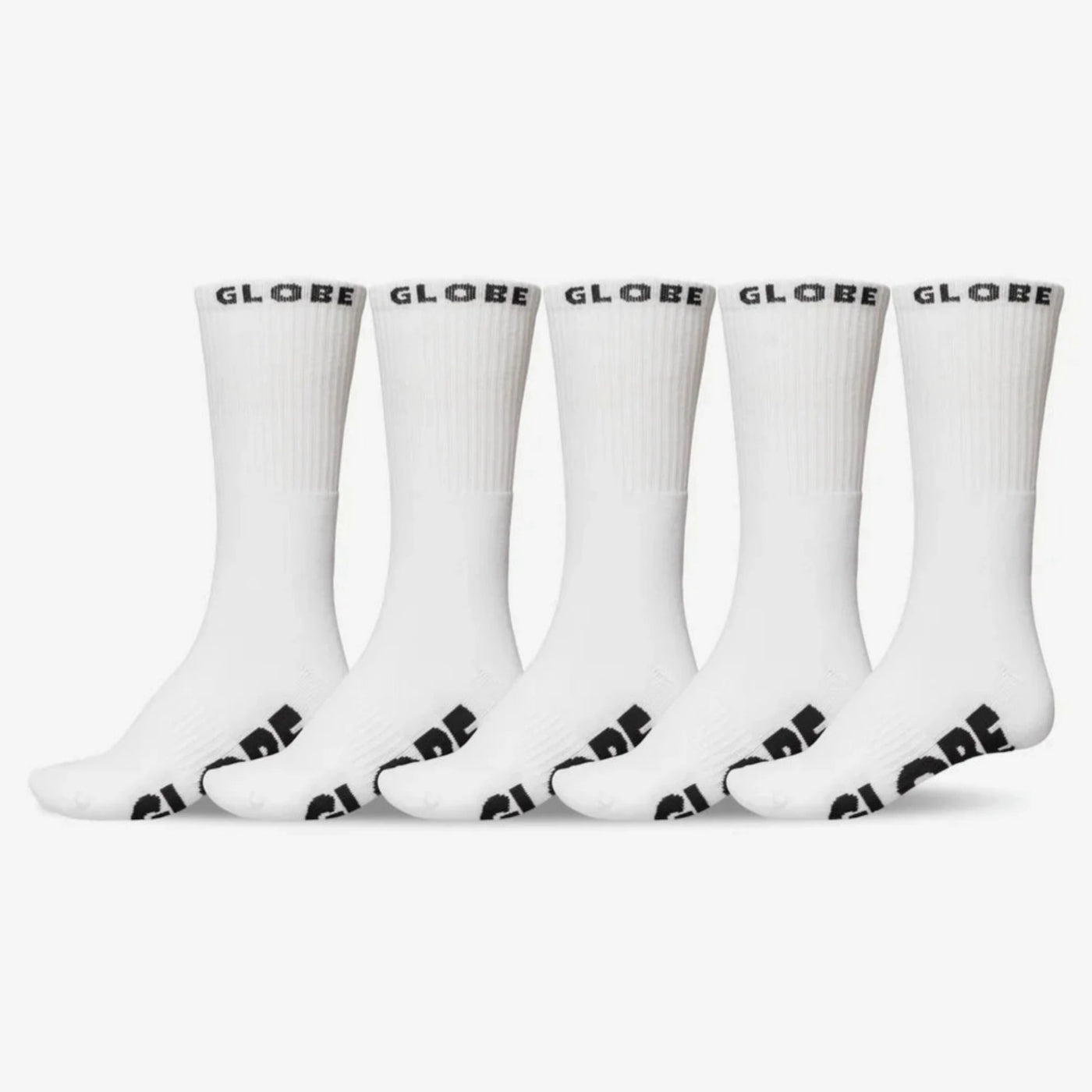 Globe Whiteout Sock 5 Pack
