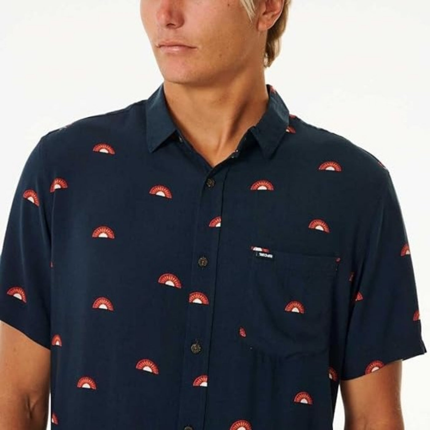 Rip Curl Party Pack Short Sleeve Shirt - Navy