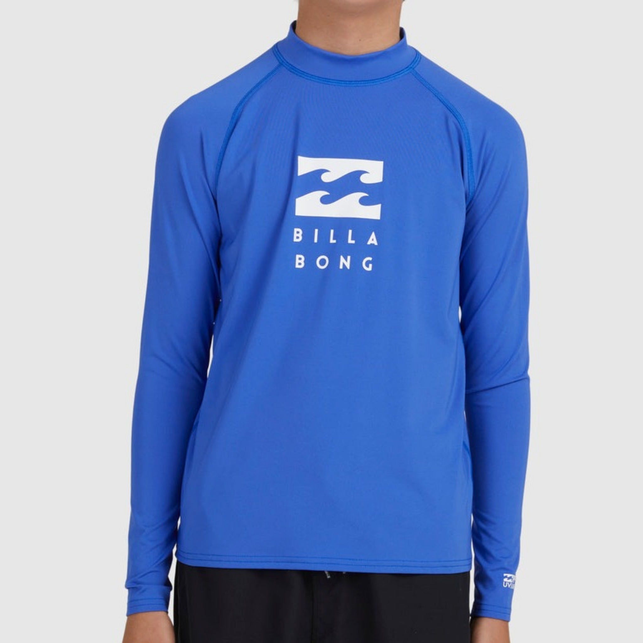 Billabong Boys Union Long Sleeve Rash Vest Cobalt Blue Rapid Surf & Ski