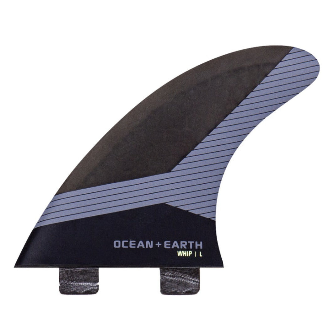 Ocean & Earth OE- 1 Whip Dual Tab Thruster Fin - Large