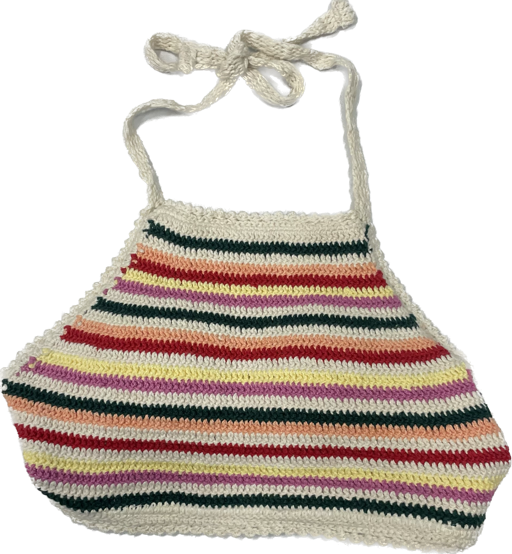 O’Neill Maui Crochet Bather Top - Stripe