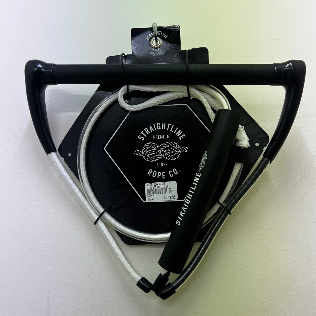 Straightline Barefoot Wake Slalom Standard Handle – Rapid Surf & Ski