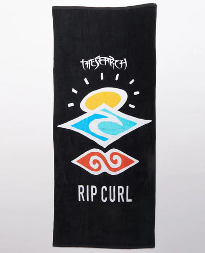 Rip Curl Icons Towel - Black
