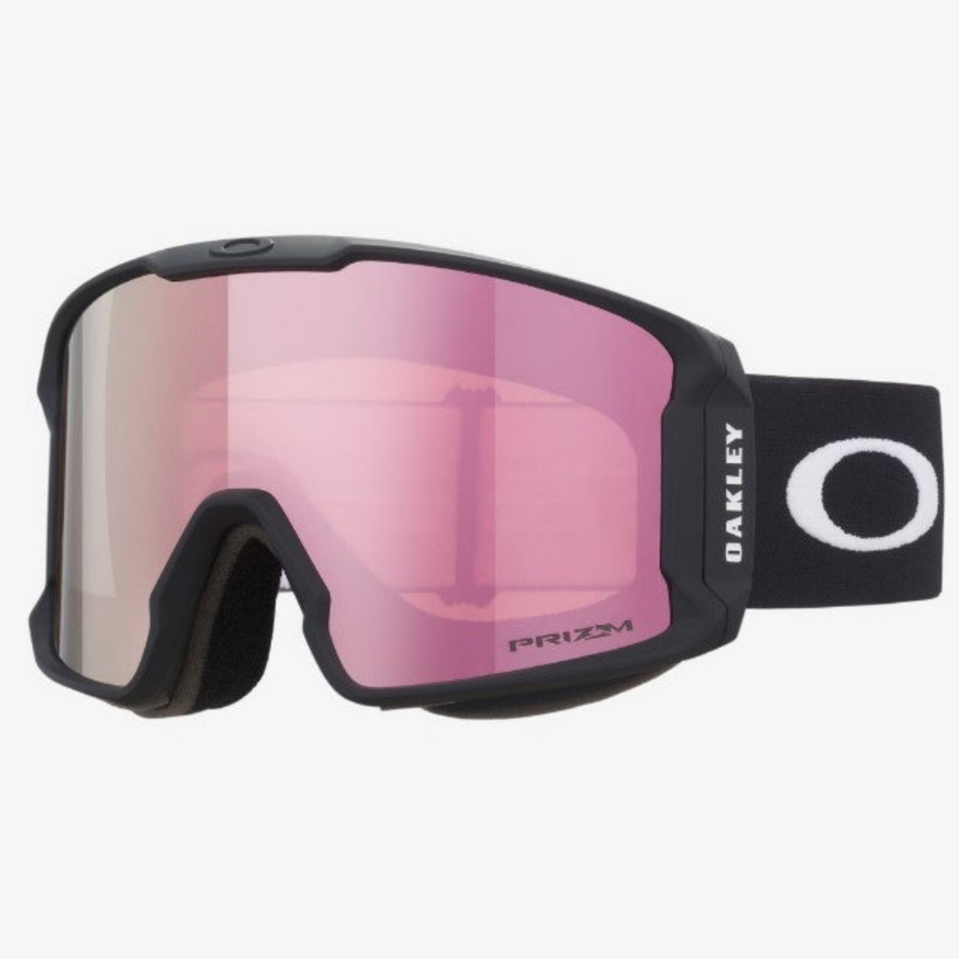 Oakley Line Miner - Black, Prizm Hi Pink Iridium Lens (Large)