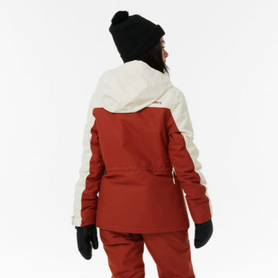 Rip Curl Women's Rider Betty Snow Jacket - Burnt Red