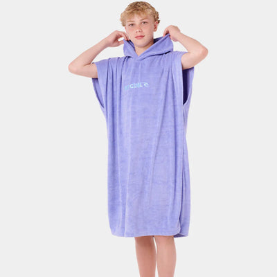Rip Curl Kids Brand Hooded Towel - Bright Blue