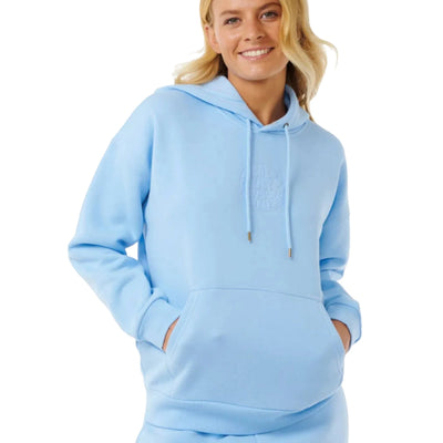 Rip Curl Icons of Surf Heritage Hoodie - Mid Blue