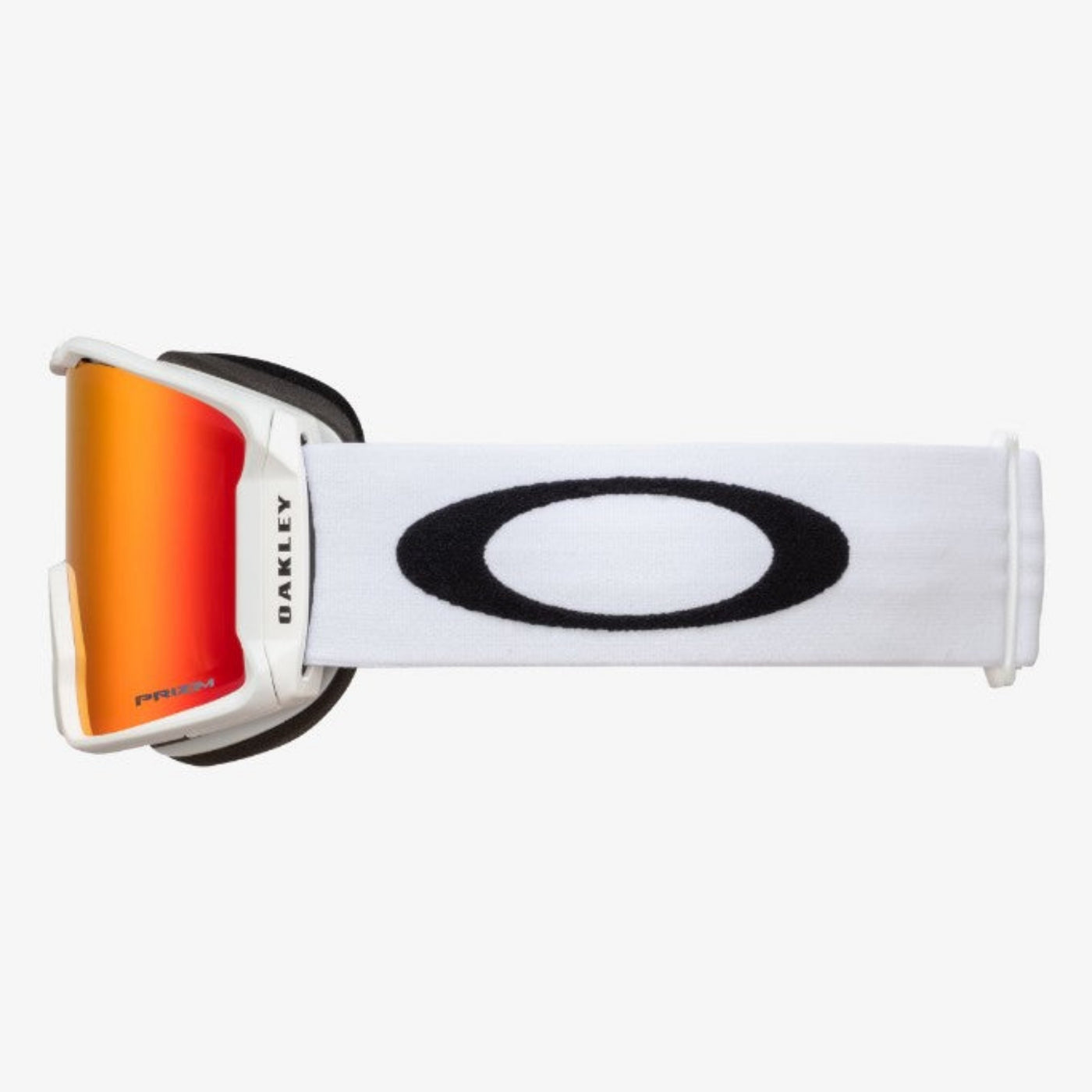 Oakley Line Miner - White, Prizm Snow Torch Iridium Lens (Large)
