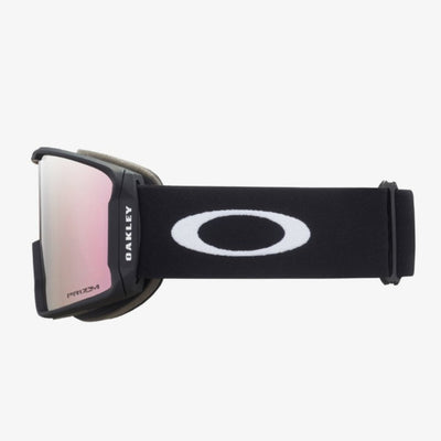 Oakley Line Miner - Black, Prizm Hi Pink Iridium Lens (Large)