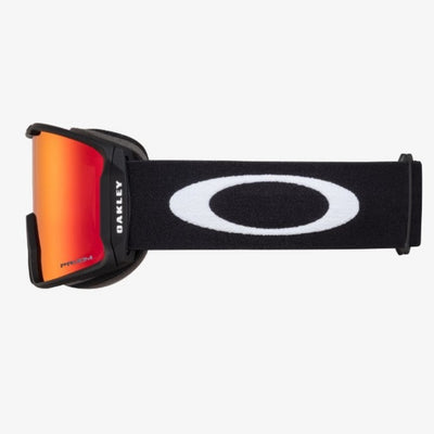 Oakley Line Miner - Black, Prizm Snow Torch Iridium Lens (Medium)