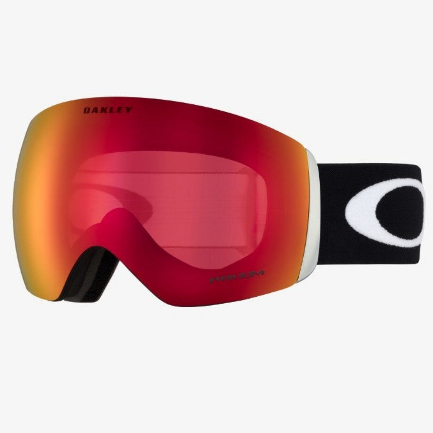 Oakley Flight Deck- Black, Prizm Snow Torch Iridium Lens (Medium)