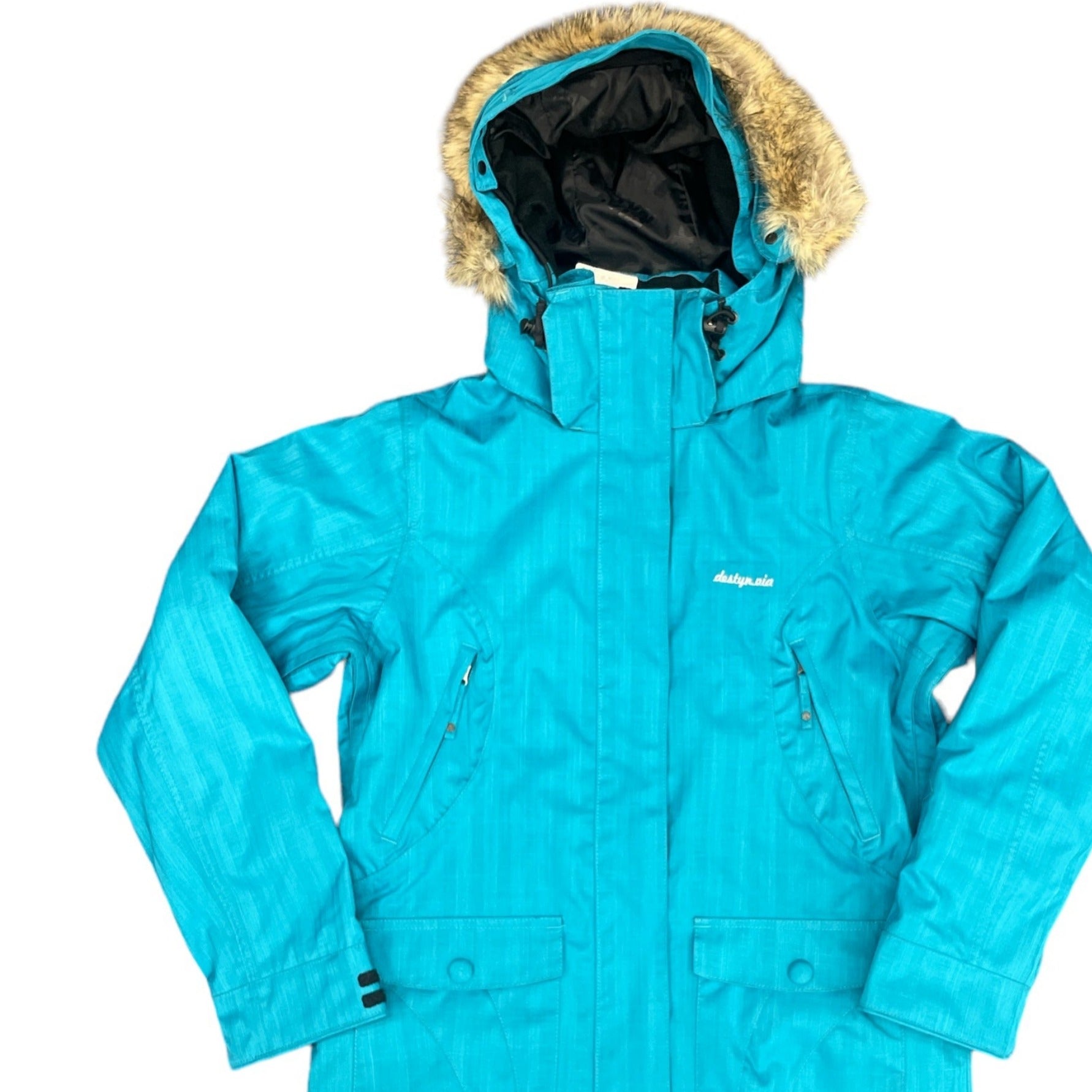 Destyn.Via Women's I Would I Will Snow Jacket - Ocean Blue – Rapid Surf ...