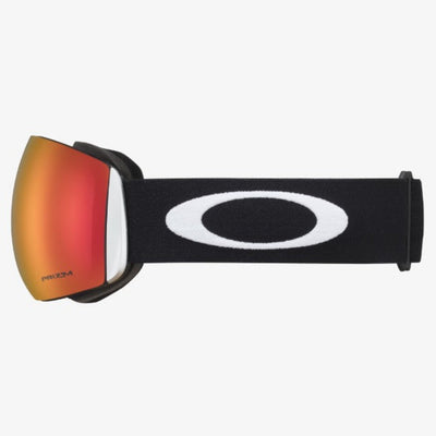 Oakley Flight Deck- Black, Prizm Snow Torch Iridium Lens (Medium)