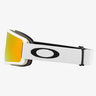 Oakley Target Line - White, Fire Iridium Lens (Large)