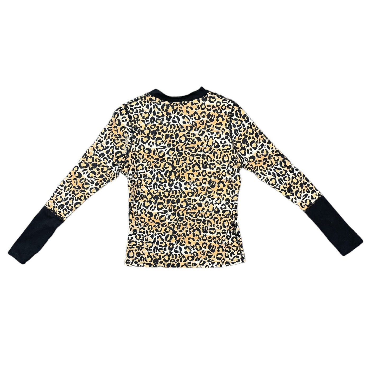 O'Neill Fashie Long Sleeve Rash Vest - Black Leopard