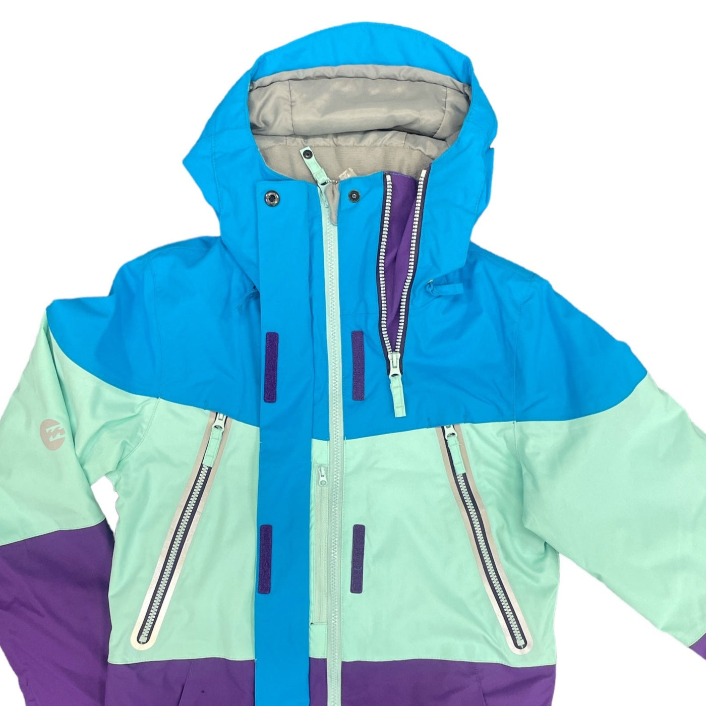 Billabong Women's Delight Snow Jacket - Blue/Mint/Purple