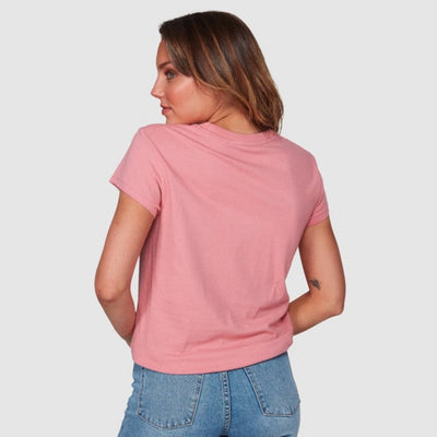 Billabong Magnetic Tee - Coral Pink