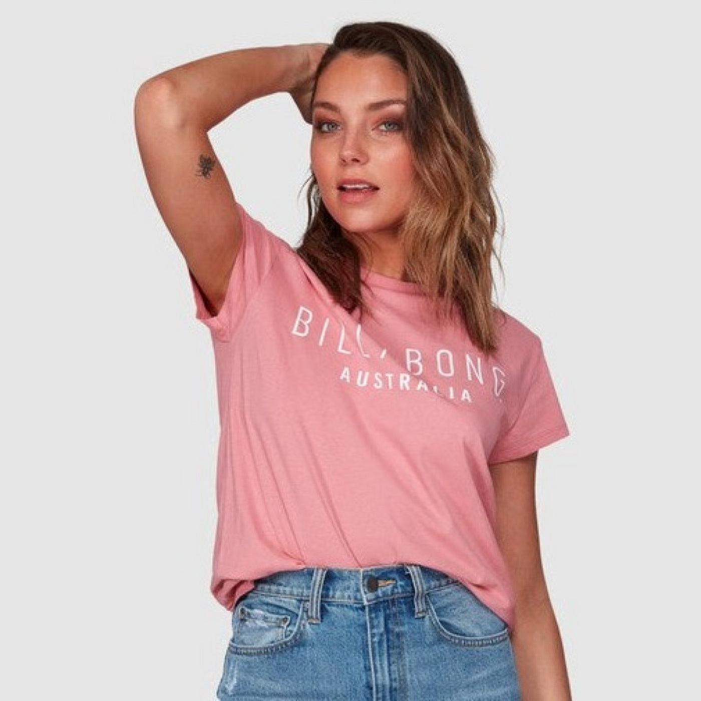 Billabong Magnetic Tee - Coral Pink