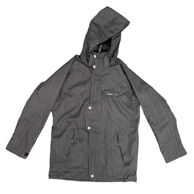 Destyn.Via Men's Nowhere to Somewhere Snow Jacket - Navy