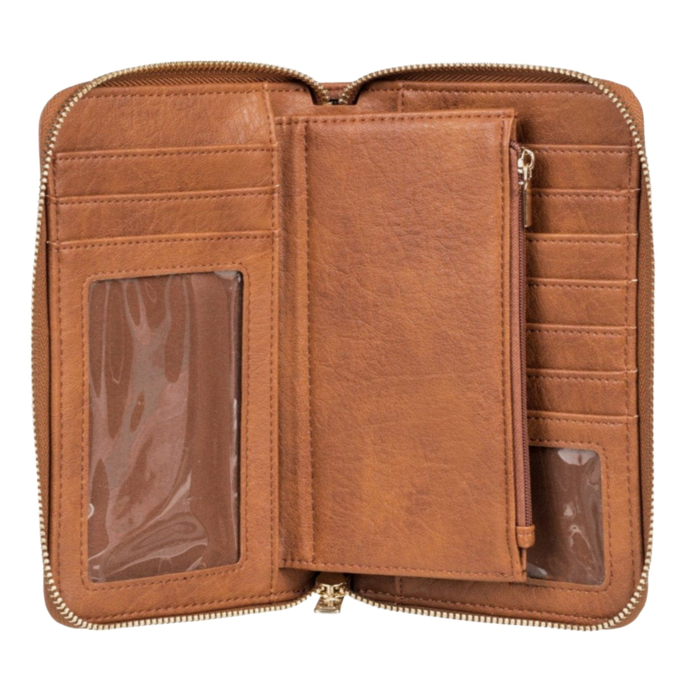 Roxy Back in Brooklyn Wallet - Camel