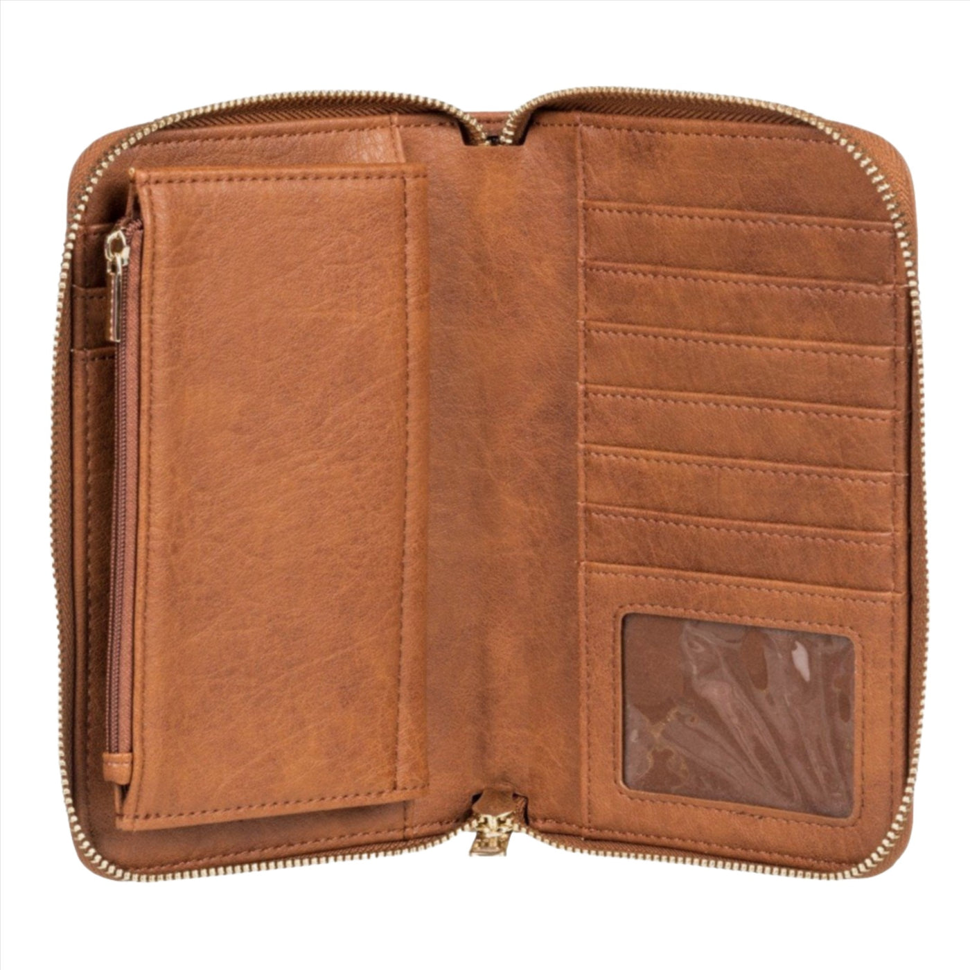 Roxy Back in Brooklyn Wallet - Camel