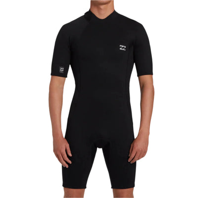 Billabong Foil 2/2mm Short Sleeve Spring Suit - Back Zip