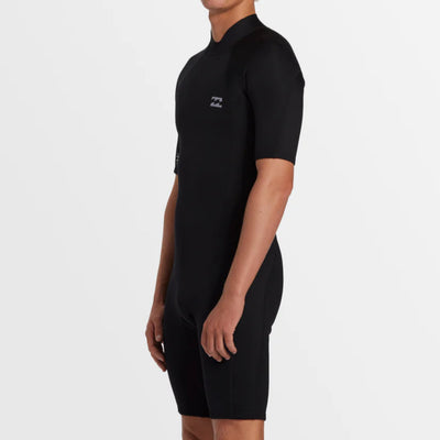 Billabong Foil 2/2mm Short Sleeve Spring Suit - Back Zip