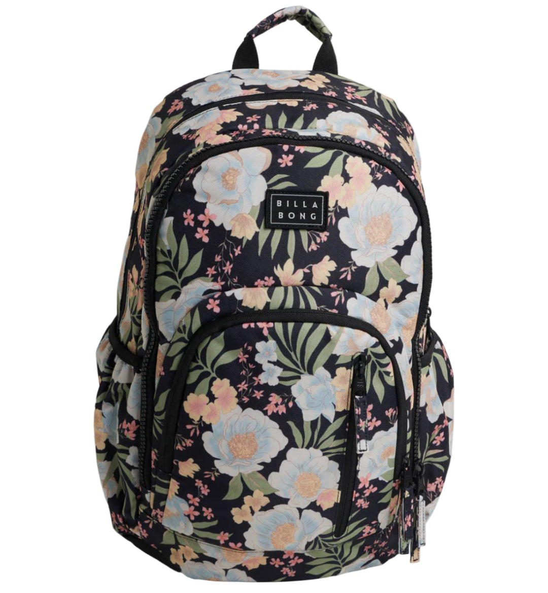 NWT Billabong 31L Roadie backpack.  Black with print BILLABONG  main image 3