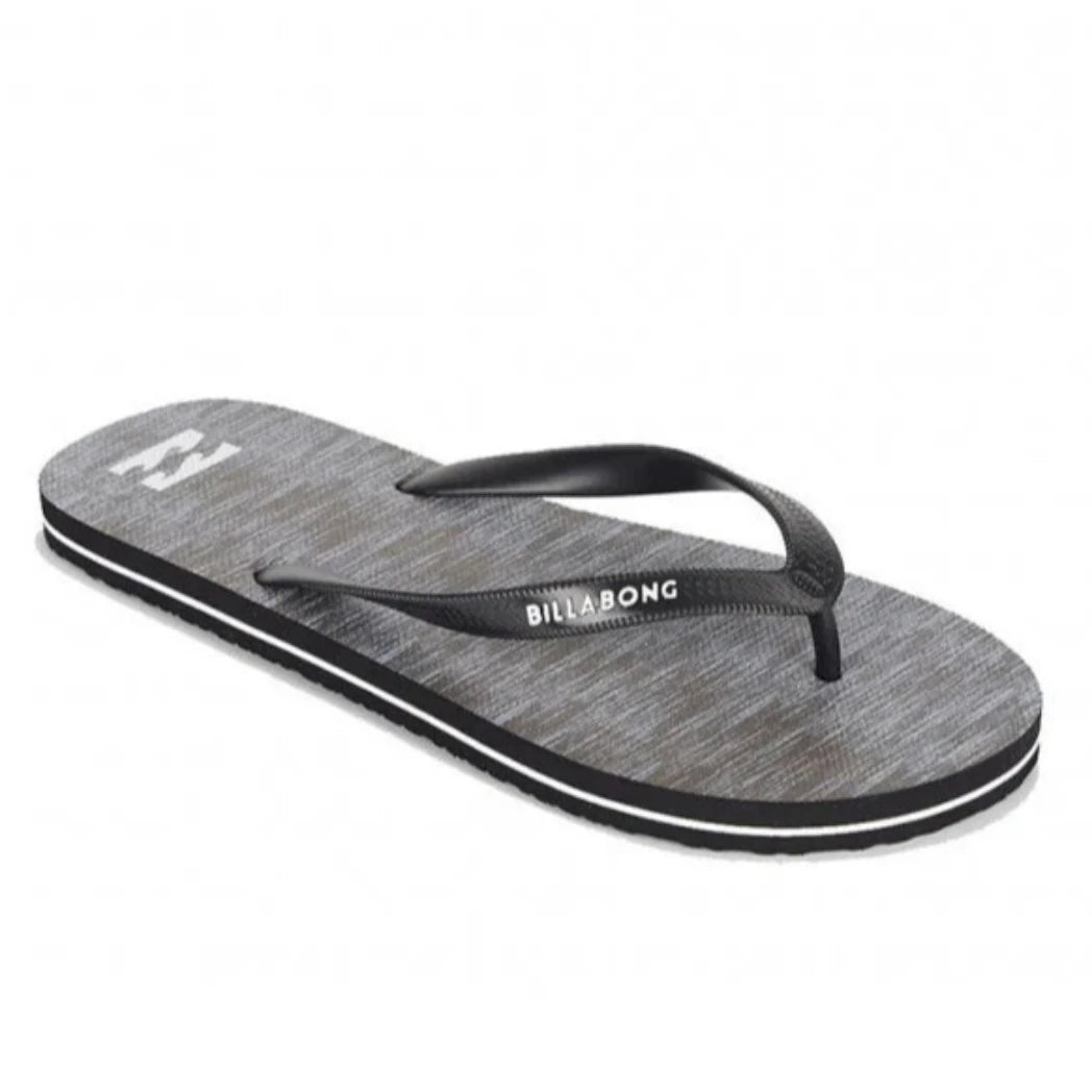 Billabong Men's Sergio Thongs - Black/Grey