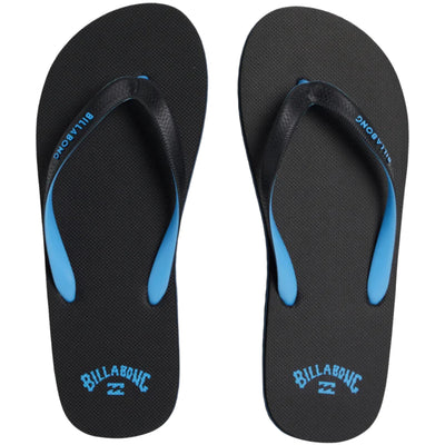 Billabong Men's Stacked Thongs - Black/Blue