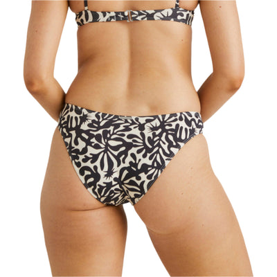 Billabong Palm Grove Bondi Bikini Bottom - Off Black