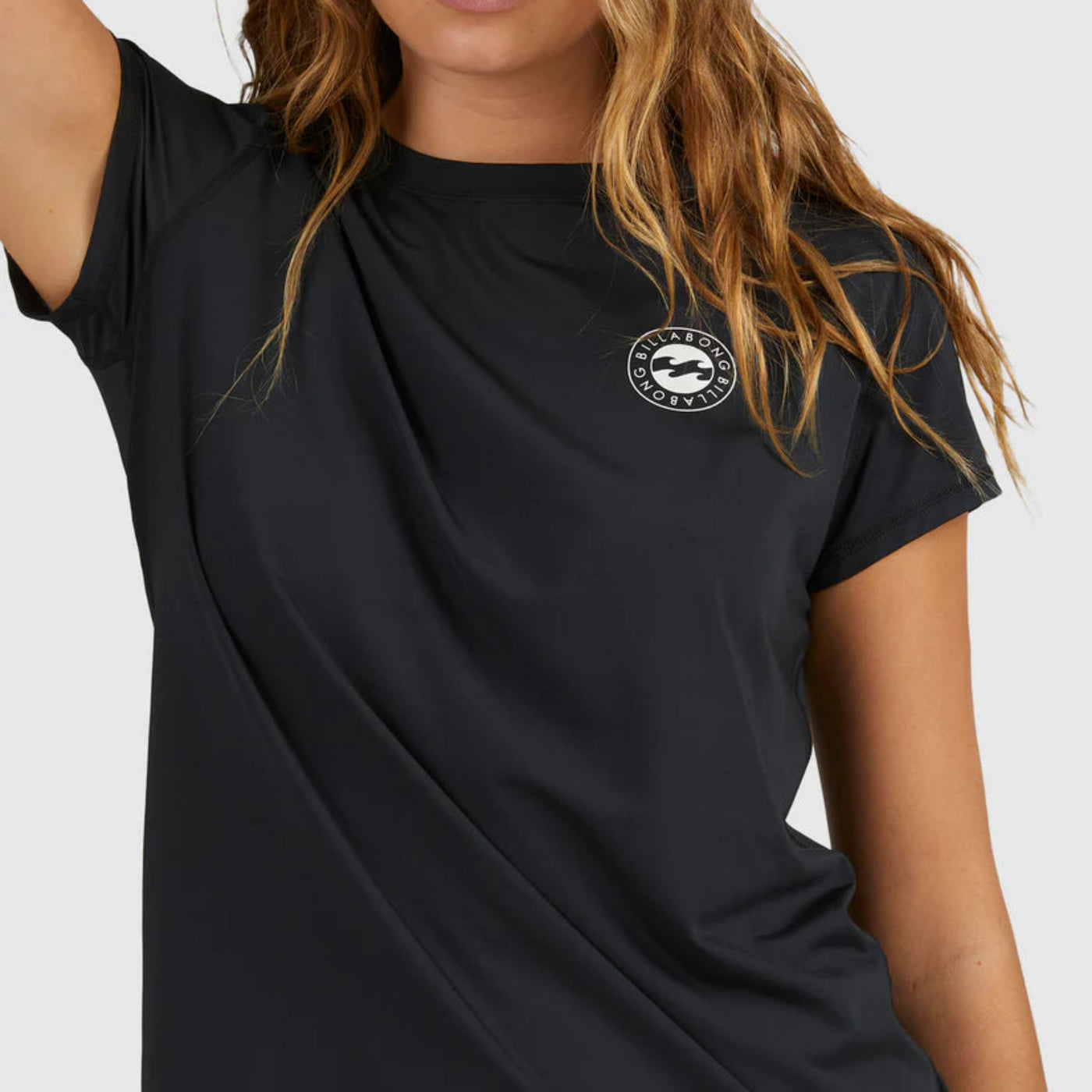 Billabong Sundays Short Sleeve Rash Vest - Black
