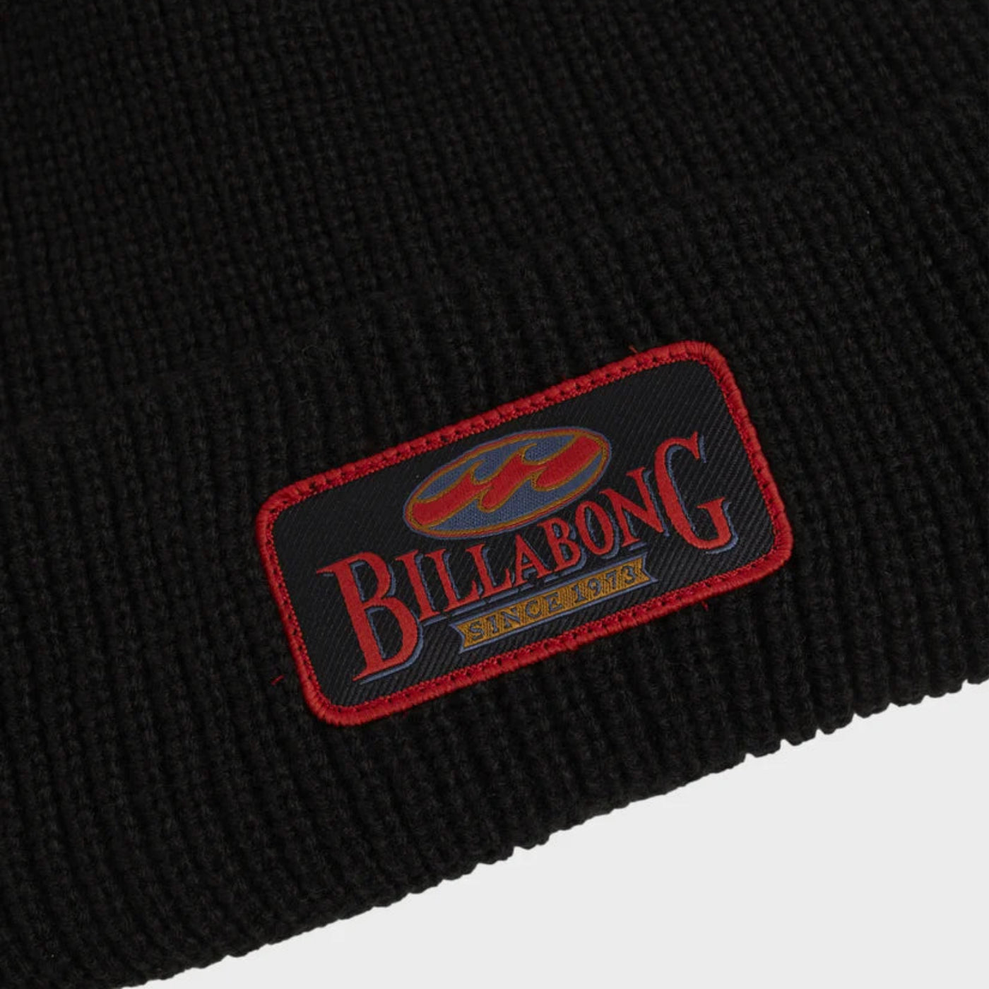 Billabong Throw Back Beanie - Black/Red