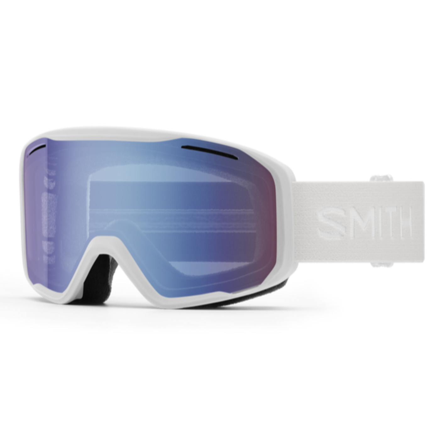 Smith Blazer - White, Blue Sensor Mirror (Medium)