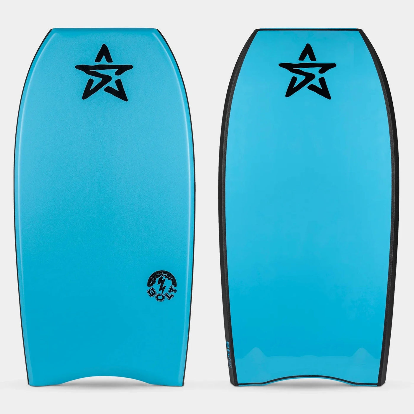 Stealth Bolt PE Bodyboard - Aqua/Aqua