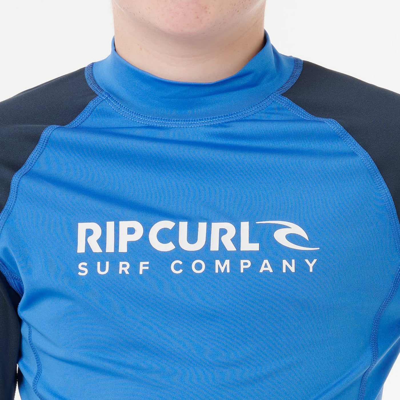 Rip Curl Boys Shock Short Sleeve Rash Vest - Blue Gum – Rapid Surf & Ski