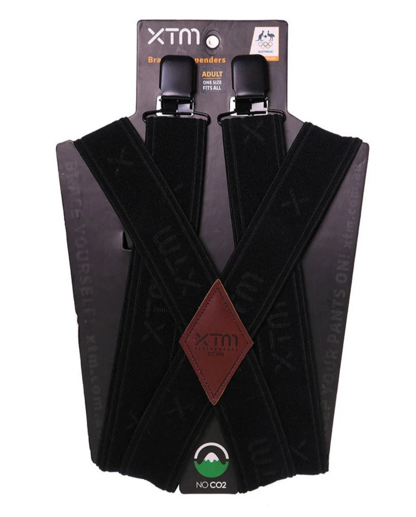 XTM Braces Suspenders - Black