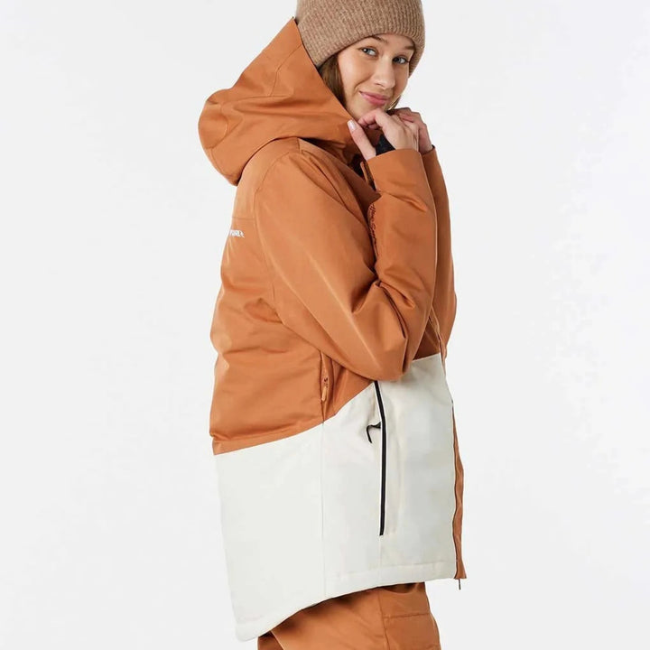 Rip Curl Women's Core Apres Snow Jacket - Light Brown – Rapid Surf