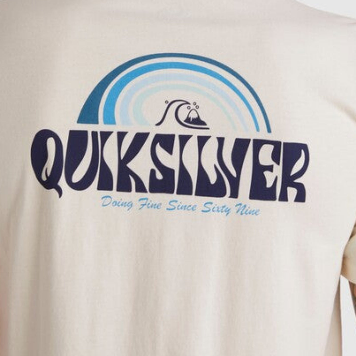 Quiksilver Above The Clouds Tee - Birch