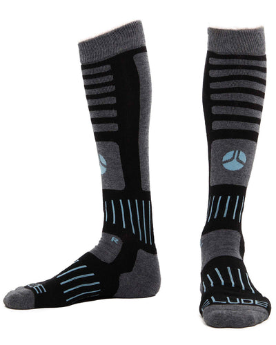 Elude Ultimate Tech Sock - True Black