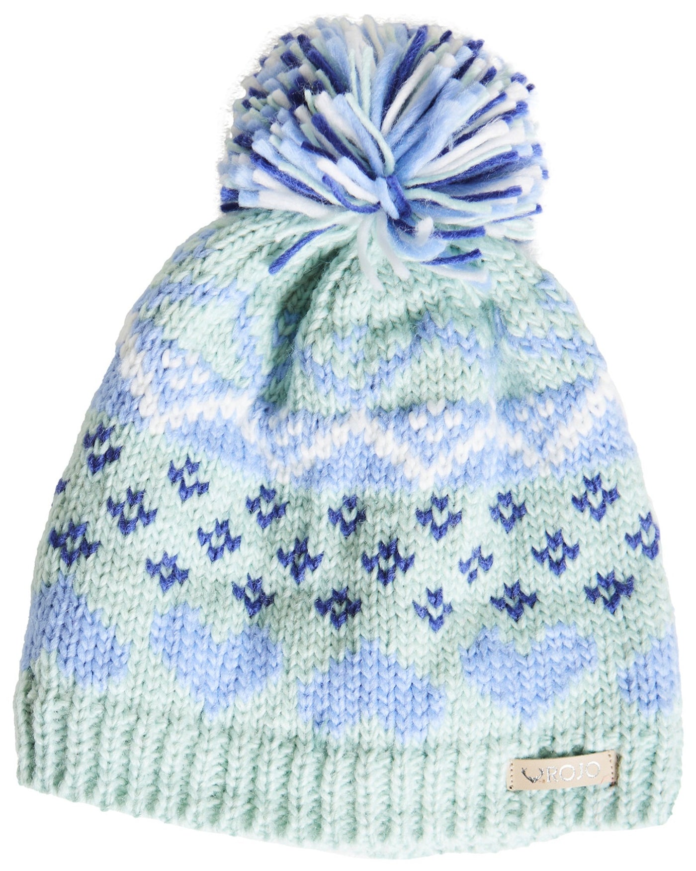 Rojo Happy Hearts Beanie - Surf Spray