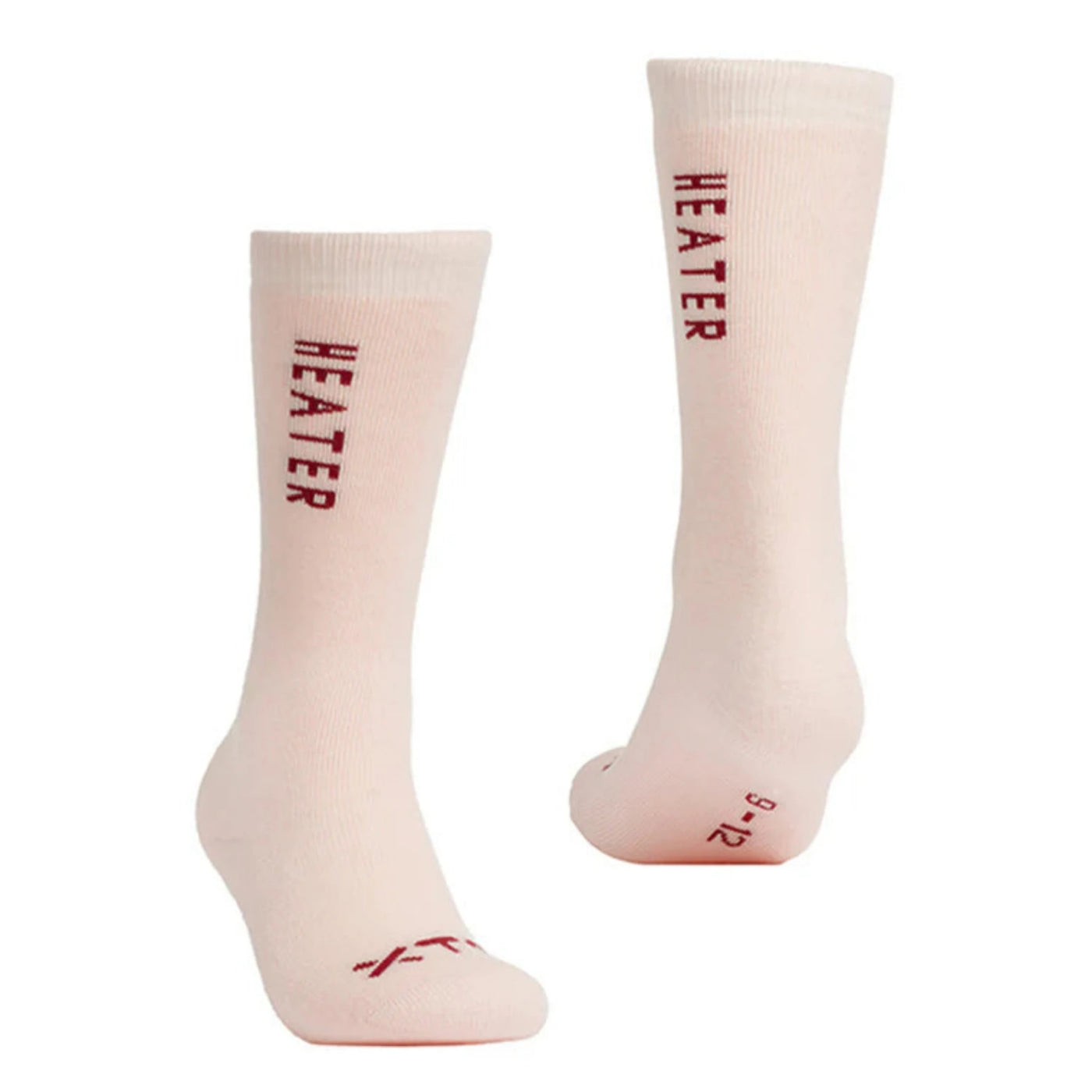 XTM Kids Heater Socks - Soft Pink