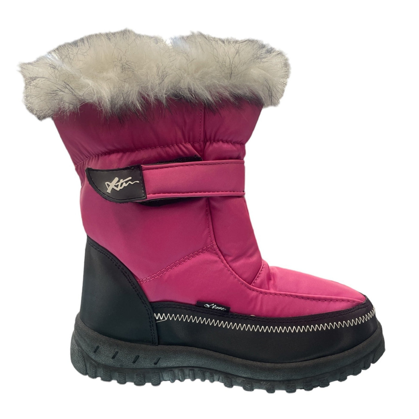 XTM Kids Kisa Snow Boots Pink Rapid Surf Ski - Main Image