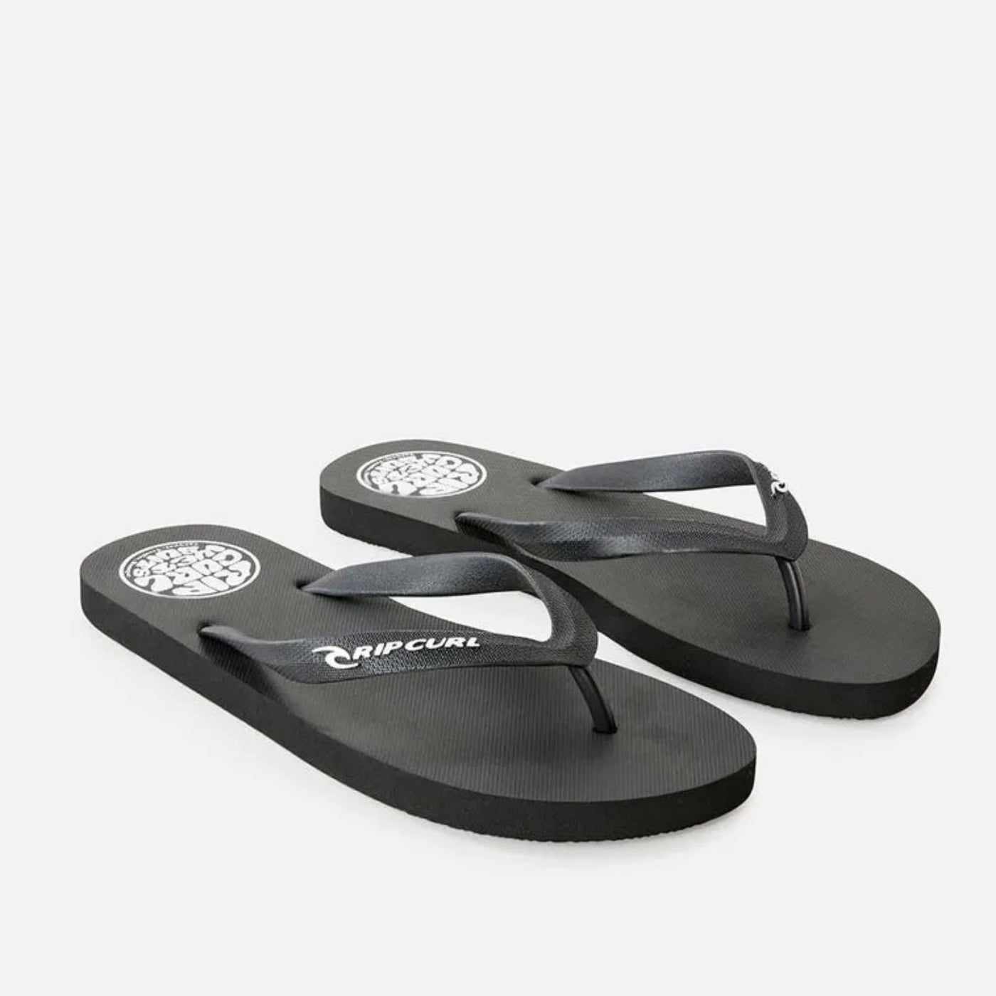 Rip Curl Boys Icons Bloom Open Toe Thong - Black/White