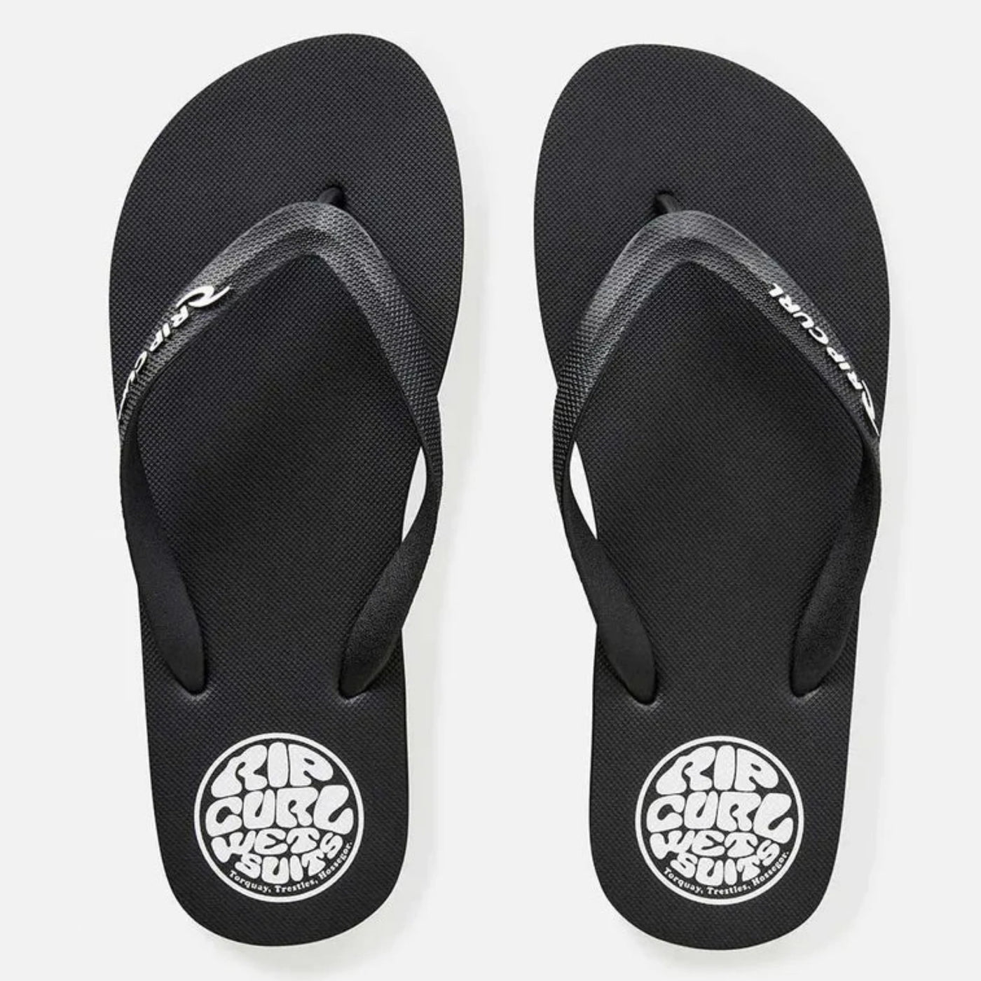 Rip Curl Boys Icons Bloom Open Toe Thong - Black/White