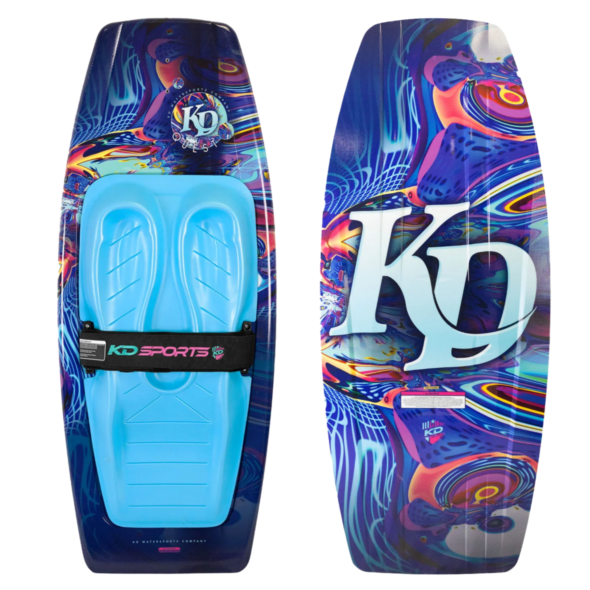 KD Quest Kneeboard 2025 | Rapid Surf & Ski