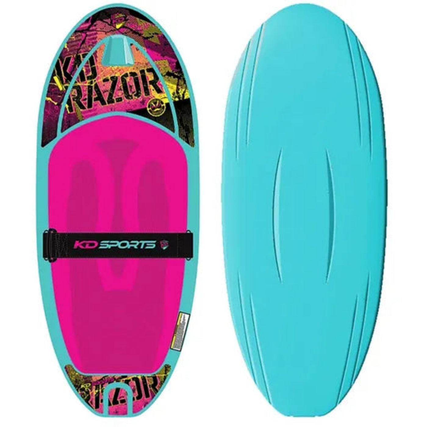 KD Razor Kneeboard - Pink/Teal 2025